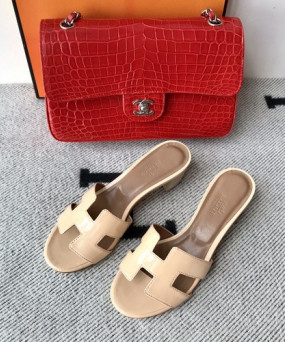 에르메스 올수공 오아시스 슬리퍼 샌들 페이던트 15